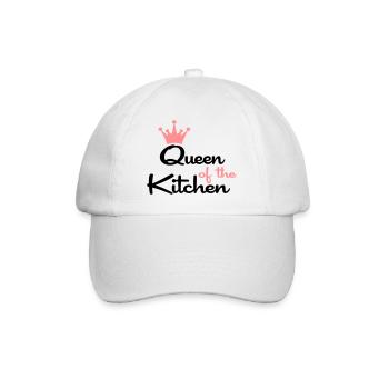 kochen - Baseballkappe - Weiß/Weiß - Vorne