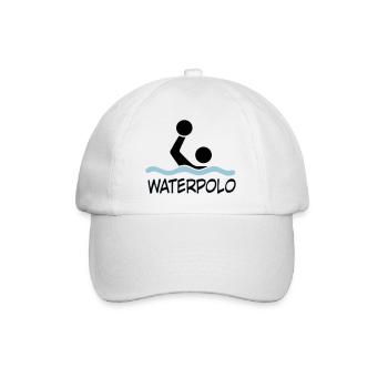 waterpolo4 - Baseball Cap - white/white - Front