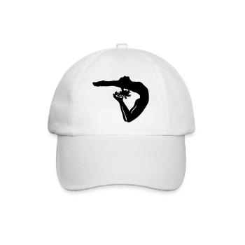 gymnastics girl - Casquette classique - blanc/blanc - Devant