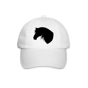 Horse - Casquette classique - blanc/blanc - Devant