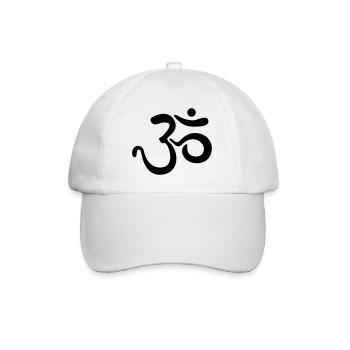 yoga - Casquette classique - blanc/blanc - Devant