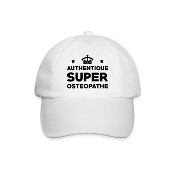 Ostéopathe / Ostéopathie / Masseur / Kiné / Ostéo - Casquette classique - blanc/blanc - Devant