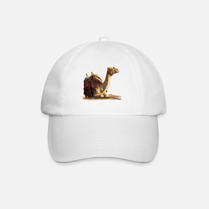 kamel - Baseballkappe - Weiß/Weiß
