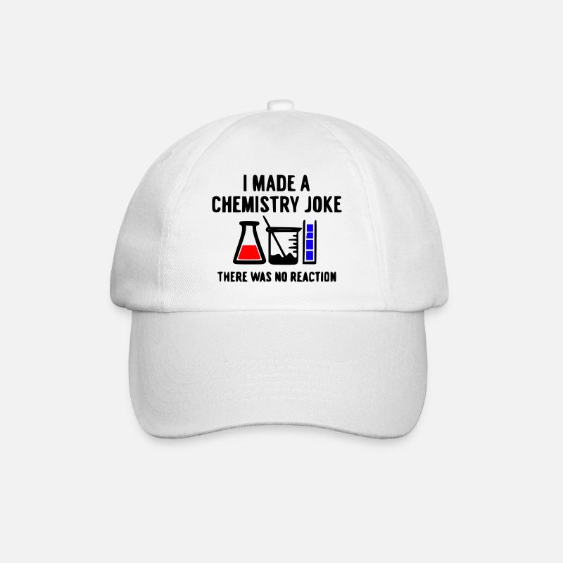 Chemie - Baseballkappe - Weiß/Weiß