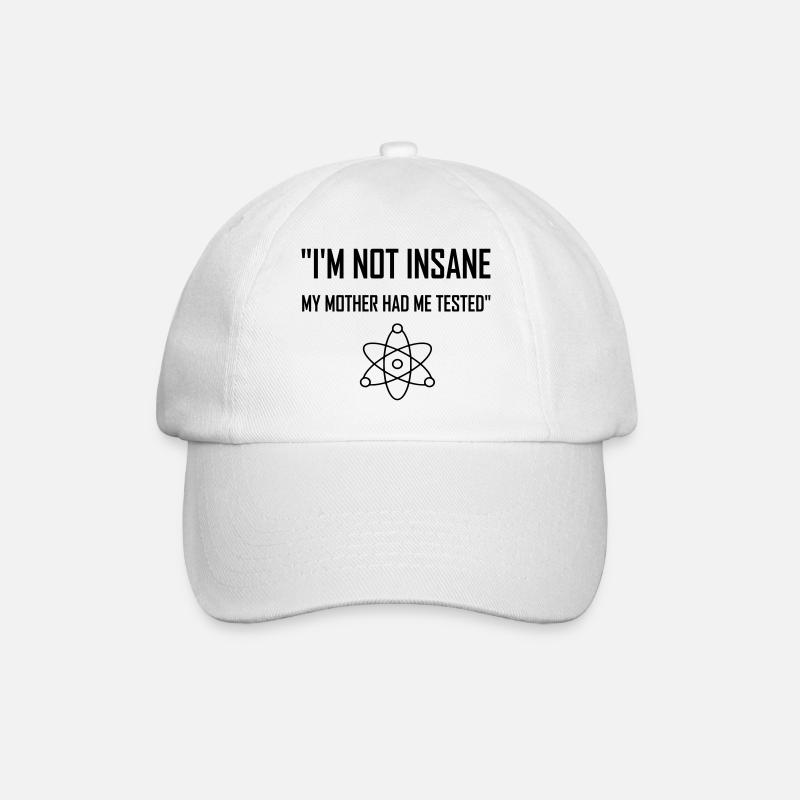 Big Bang théorie citation - Casquette classique - blanc/blanc