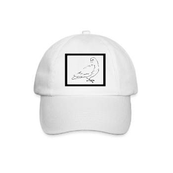 Bird Vogel - Casquette classique - blanc/blanc - Devant