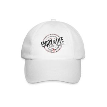 Enjoy this Life® & Fleur de Lys Pascal Voggenhuber - Baseball Cap - white/white - Front