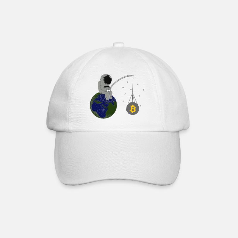 Bitcoin To the Moon - Casquette classique - blanc/blanc