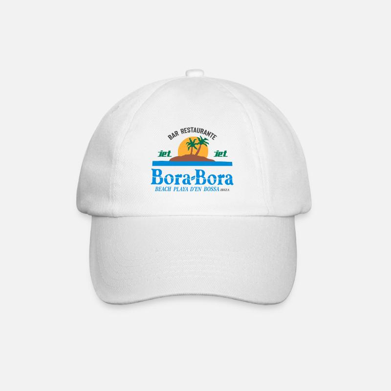 ORIGINAL DESIGN BORA BORA IBIZA - Casquette classique - blanc/blanc