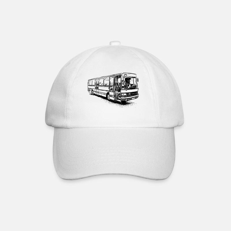 Setra S 213 UL - Baseballkappe - Weiß/Weiß