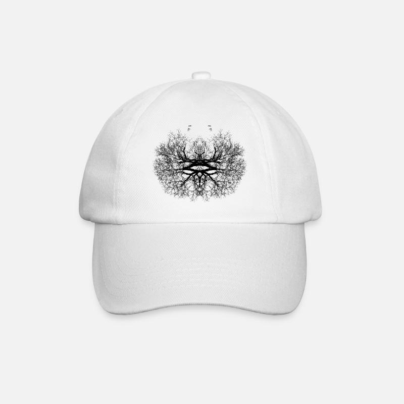 Nature Art - Baseball Cap - white/white