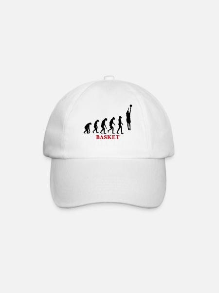 Basket Evolution Sports et humour 3c - Casquette classique - blanc/blanc