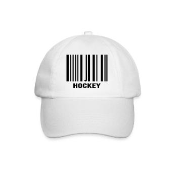 feldhockey hockey hockey hockeycoach - Casquette classique - blanc/blanc - Devant