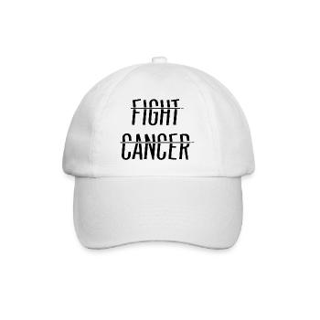 Fight Cancer - Baseball Cap - white/white - Front