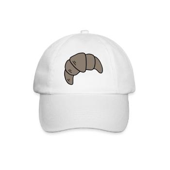 Croissant - Baseball Cap - white/white - Front