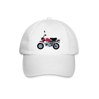 Moped - Baseballkappe - Weiß/Weiß - Vorne