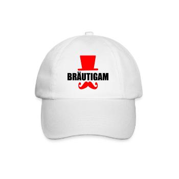 bräutigam - Baseballkappe - Weiß/Weiß - Vorne