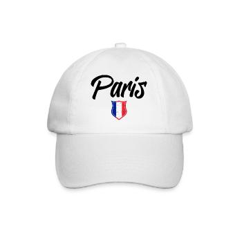 PARIS - Baseball Cap - white/white - Front