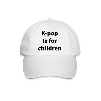 Coréen - Casquette classique - blanc/blanc - Devant