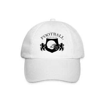 football helmet - Baseballkappe - Weiß/Weiß - Vorne