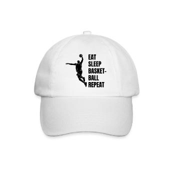 Basket-ball Équipe de basket-ball Joueurs de basket-ball - Casquette classique - blanc/blanc - Devant