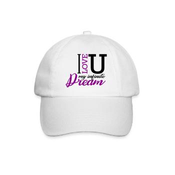 MON RÊVE INFINI - Casquette classique - blanc/blanc - Devant