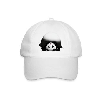 Doigt de panda 3d - Casquette classique - blanc/blanc - Devant