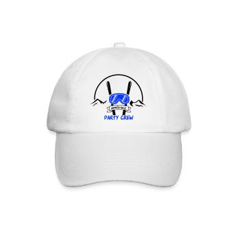 Après Ski Party Crew - Baseball Cap - white/white - Front
