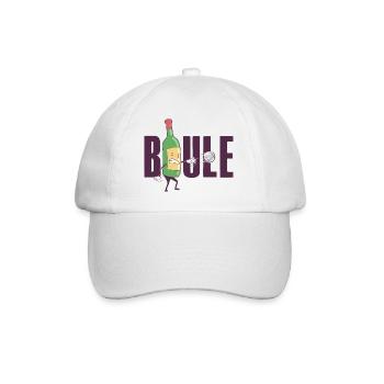 Boules de Boccia Boules de Boules de Boules de Boules de Boccia Tenue de pétanque - Casquette classique - blanc/blanc - Devant