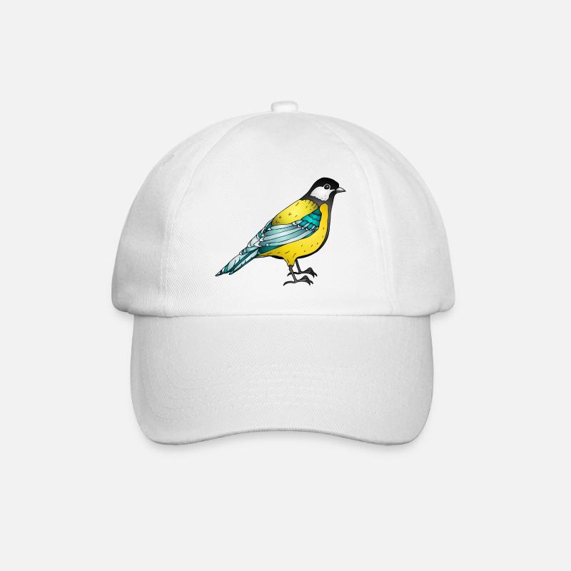 Oiseau - Casquette classique - blanc/blanc