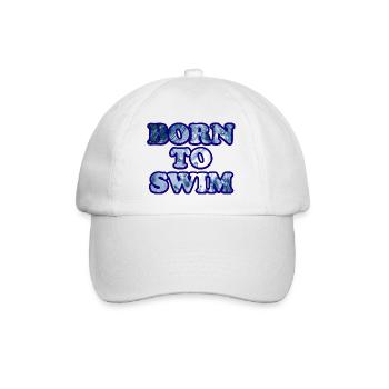 Triathlon Swim Bike Run Marathon - Baseball Cap - white/white - Front