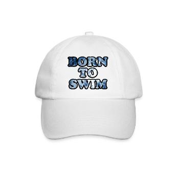 Triathlon Natation Bike Run Marathon - Casquette classique - blanc/blanc - Devant
