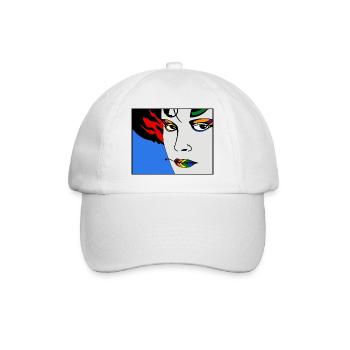 Vulkan 9c - Baseballkappe - Weiß/Weiß - Vorne