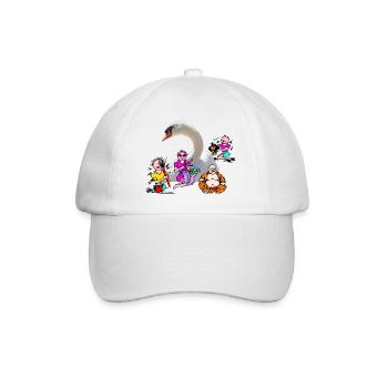 Swan Company - Baseballkappe - Weiß/Weiß - Vorne