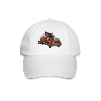Camion - Casquette classique - blanc/blanc - Devant