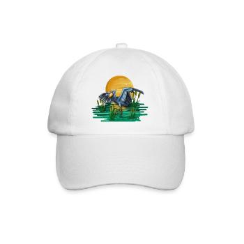 Bec-de-chaussure Ornithologue Forêt I Cadeau - Casquette classique - blanc/blanc - Devant