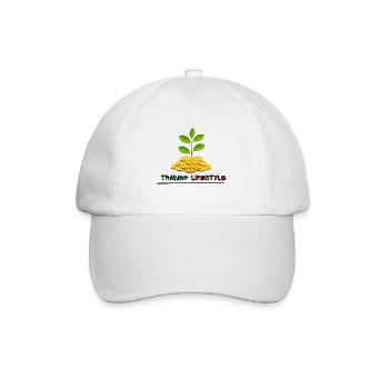 Trading Lifestyle, Motivation - Baseballkappe - Weiß/Weiß - Vorne
