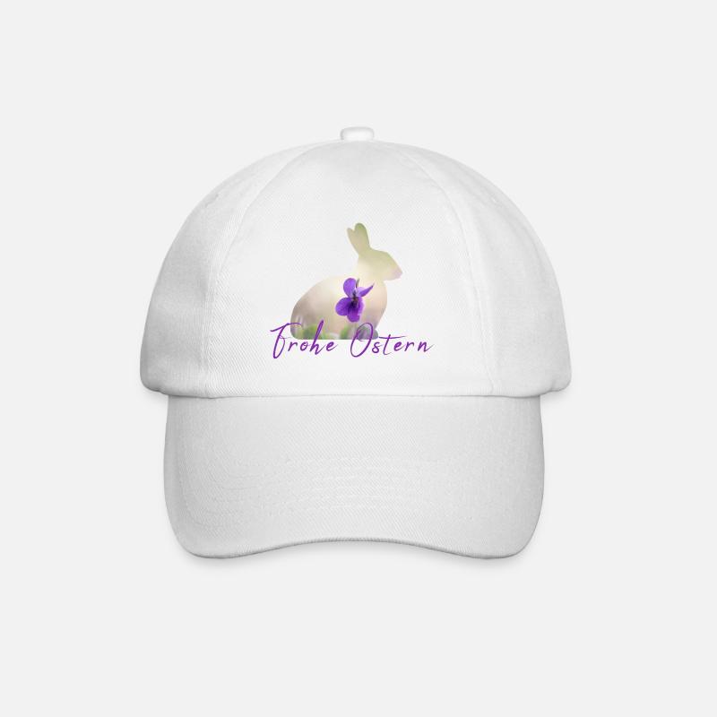 Pâques Joyeuses Pâques - Casquette classique - blanc/blanc