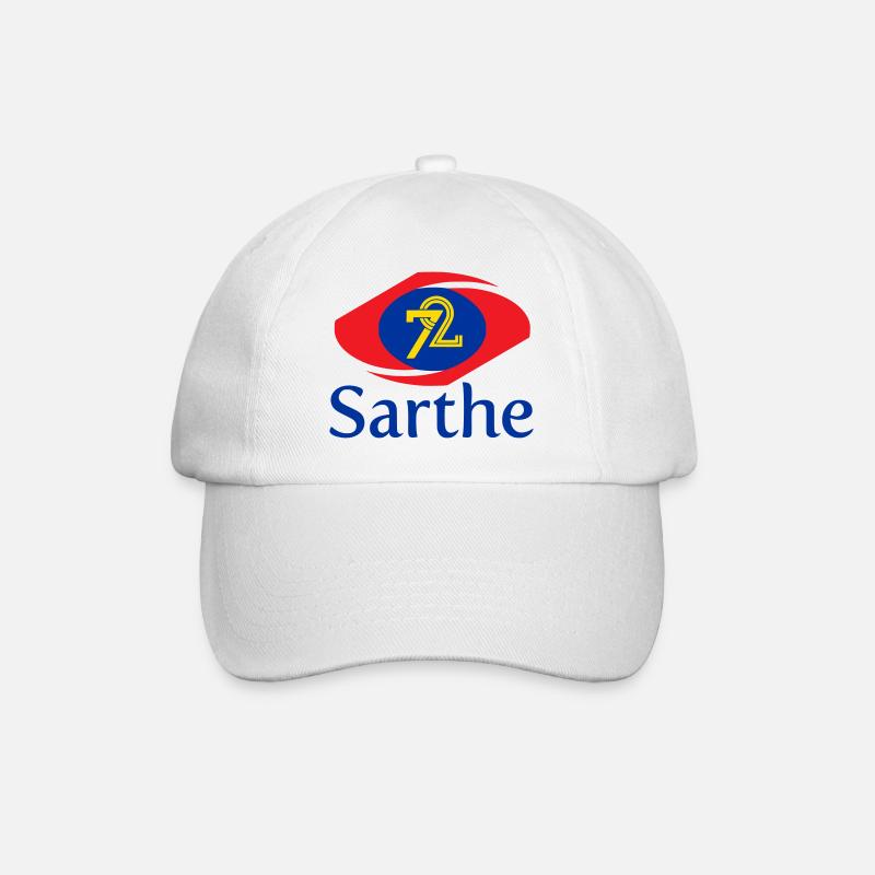 Sarthe - Casquette classique - blanc/blanc
