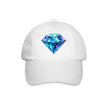 Diamant - Baseballkappe - Weiß/Weiß - Vorne
