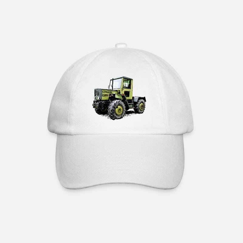 Alter MB trac 800 - Baseballkappe - Weiß/Weiß