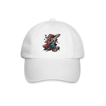 Rock - Rock and Roll - Baseball Cap - white/white - Front