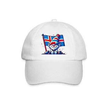 Islande Islande 82 - Casquette classique - blanc/blanc - Devant