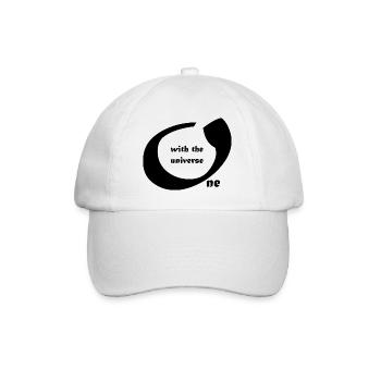 Un avec l’univers - Casquette classique - blanc/blanc - Devant