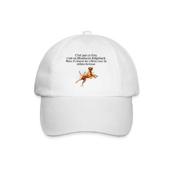 chasseur de calin - Casquette classique - blanc/blanc - Devant
