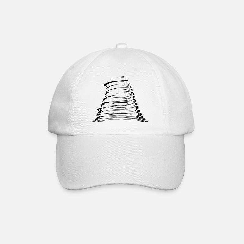 stormy Hurrican - Baseballkappe - Weiß/Weiß