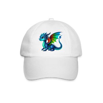 Dragon - Baseball Cap - white/white - Front