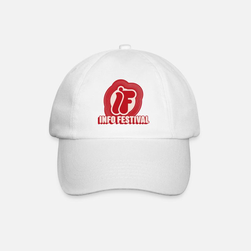 Festival & Vinyle, inspiration rétro - Casquette classique - blanc/blanc