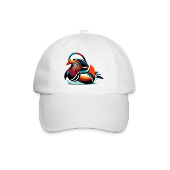 Canard mandarin - Casquette classique - blanc/blanc - Devant