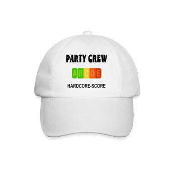Équipe de fête - Casquette classique - blanc/blanc - Devant